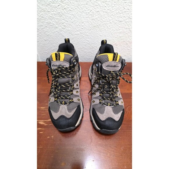 Eddie Bauer Men's Waterproof Hiking Boots Size 7.5Durable Mesh & Synthetic Gray/ - Picture 2 of 11